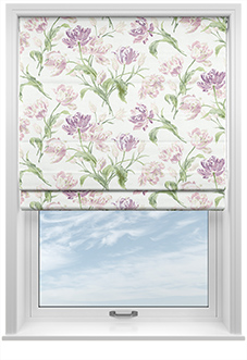 Laura Ashley Gosford, Grape - Roman Blind